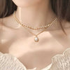 NOORZAH JEWELS Pearl Chain Necklace For Women